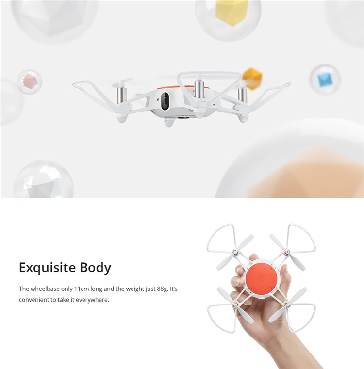 Support Diy Xiaomi Mitu HD 720P 360 Degrees Mini RC Flying Toy Drone Made in China