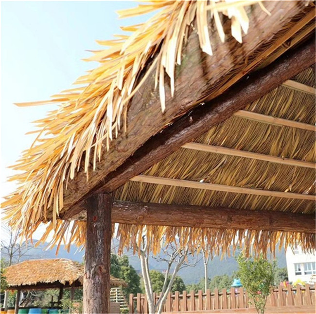 China Suppliers Waterproof Synthetic Artificial Thatch Roof For Sale