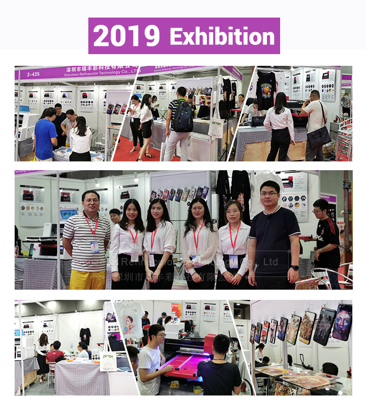 Small Size A4 CMYK W 5Colors UV Flatbed Printer China Best Brand