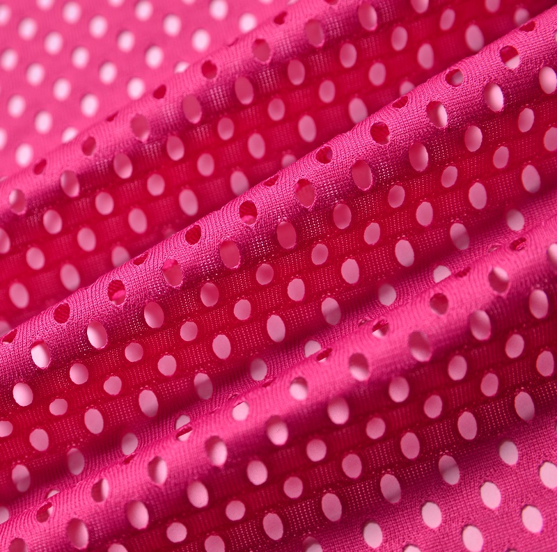 Сетчатая ткань полиэстер ткань спортивные трикотажные ажурные 100%