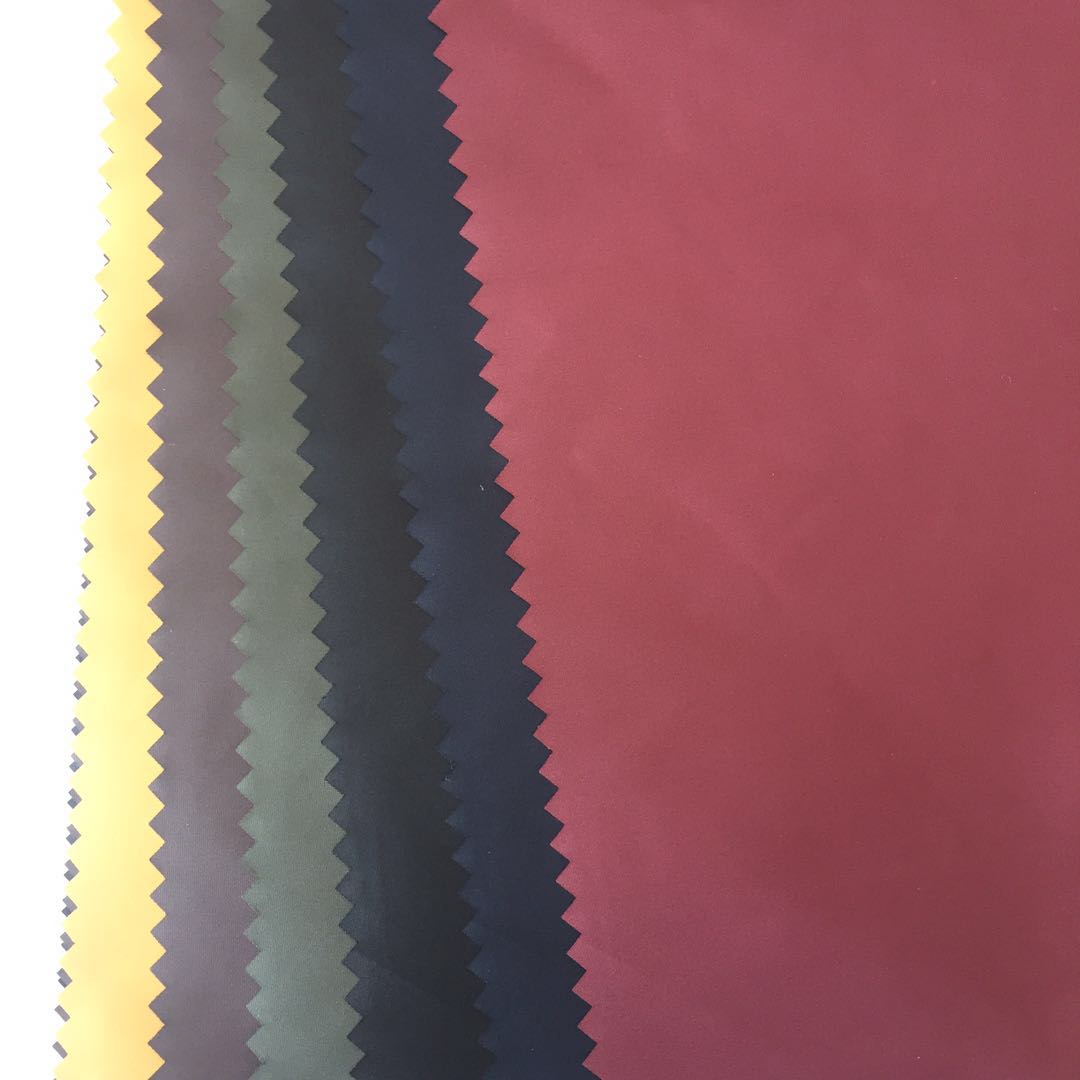 75D памяти WR PU покрытием для куртки