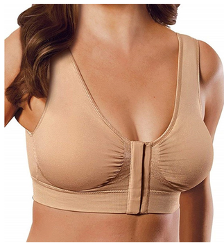 front zip bamboo bra