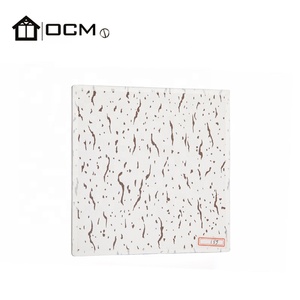 60x60 Vinyl Coated Gypsum Ceiling Tiles Laminated Pvc Ceiling Panel