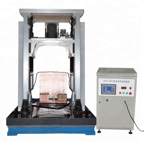 customized available diamond wire cutting machine cutter factory