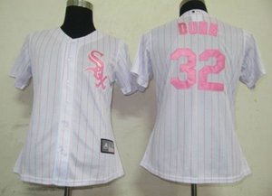 pink white sox jersey
