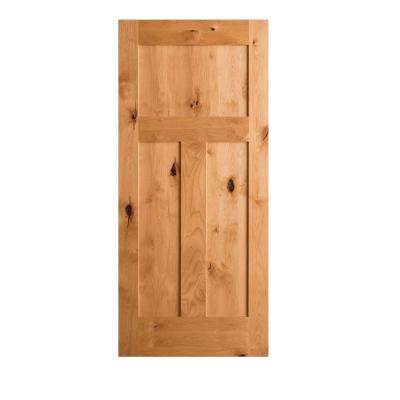 Elegant Shaker Style Interior Sliding Wood Barn Doors