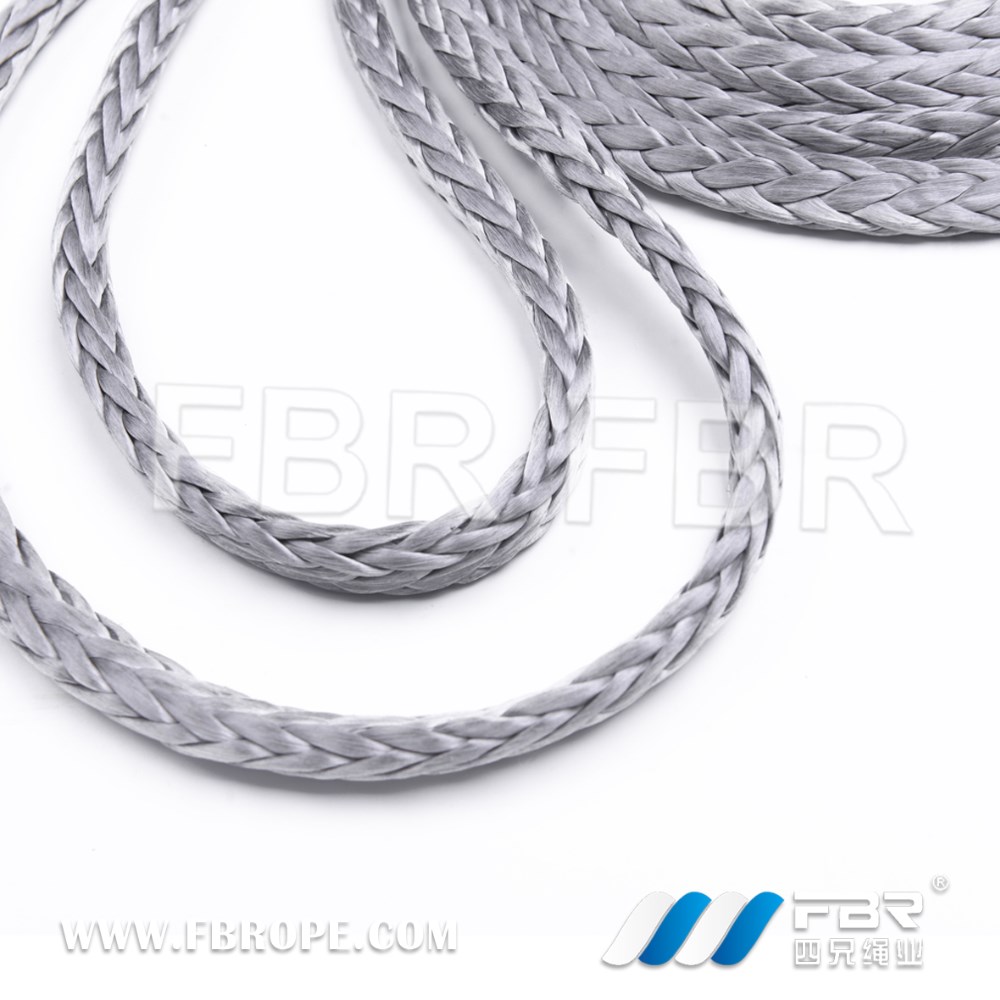 3mm Silver Dyneema SK75 12 Strand Rope x 10 Metres Free Delivery