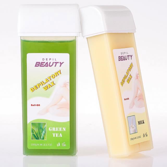 Роликовые восковые картриджи для удаления волос, картриджи для депиляции воском 100 мл
