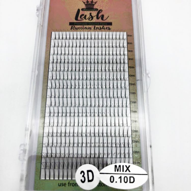 Готовые вееры, индивидуальные ресницы, русский объем ресниц