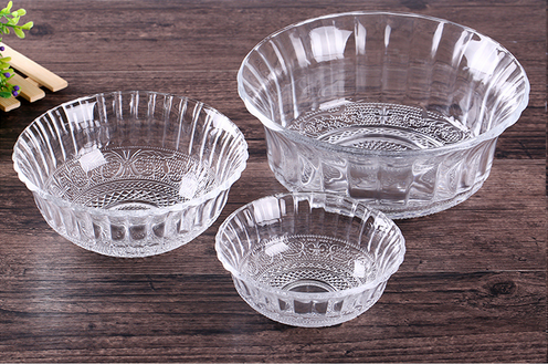 Glass Bowls for Kitchen Prep, Dessert, Dips, and Candy Dishes or Nut Bowls, Set of 4.