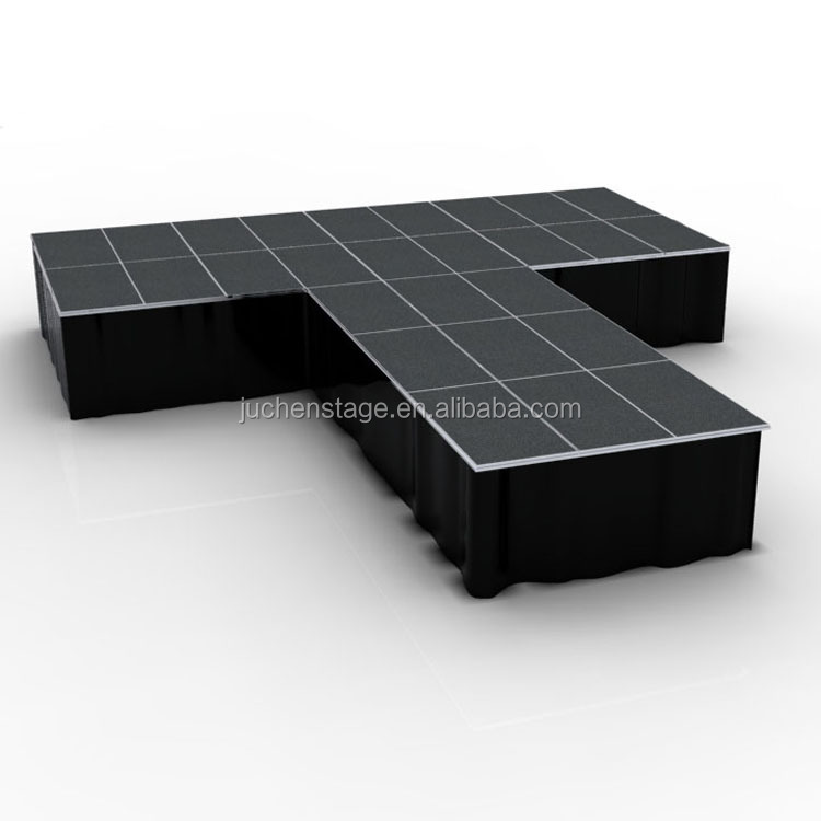 Производитель алюминиевых портативных сценических платформ для помещений, недорогая портативная уличная сценическая платформа