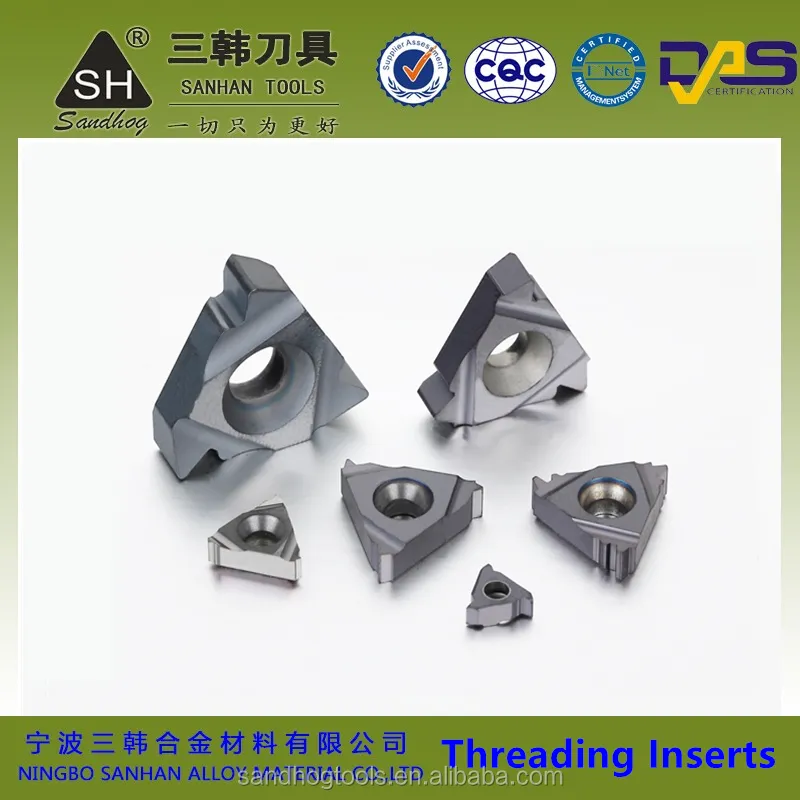 10P 11IR1.5ISO LDC CNC lathe Tool Threading Insert Carbide Insert  For steel