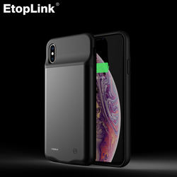 EtopLink for iphone XS Battery Case Rechargeable Charger 4000mah External Backup for iphone XS MAX XR 5000mah for iphone XS