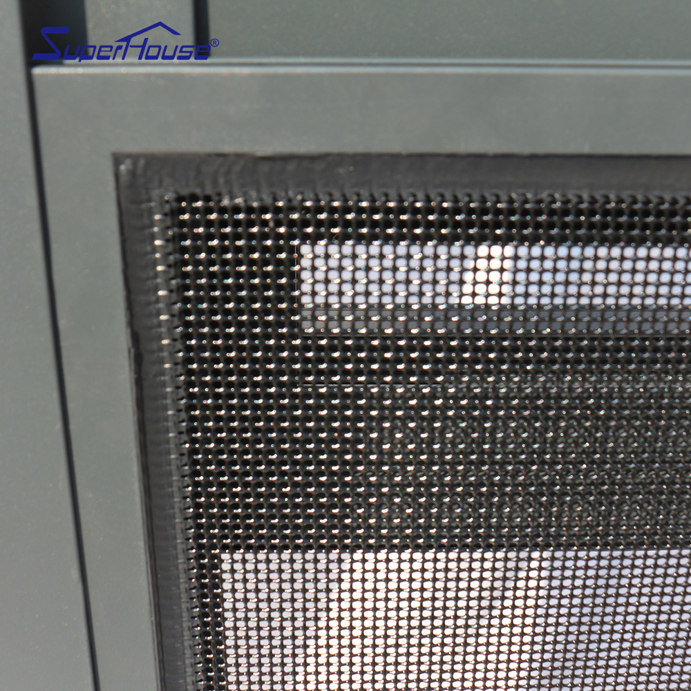 الألومنيوم نافذة واحدة معلقة الصانع مزدوج وشاح النوافذ