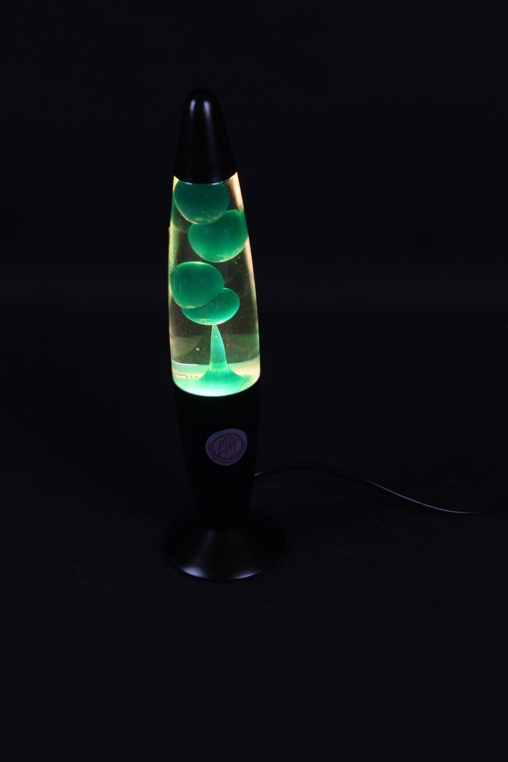 1037black 36厘米义乌创辉玻璃熔岩灯 - buy lava lamp,cheap lava