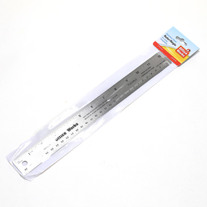 2 pezzi di plastica trasparente acrilico pieghevoli righelli diritte 30Cm Disegno Studente Children Stationery scuola Supplies regalo Color : 1