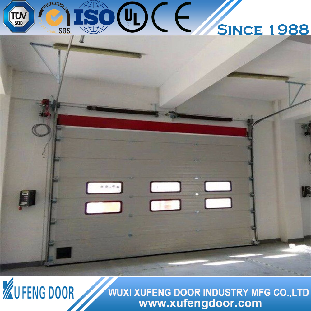 Overhead Industrial Armazém de Aço de Camada Dupla Porta De Correr Da Indústria