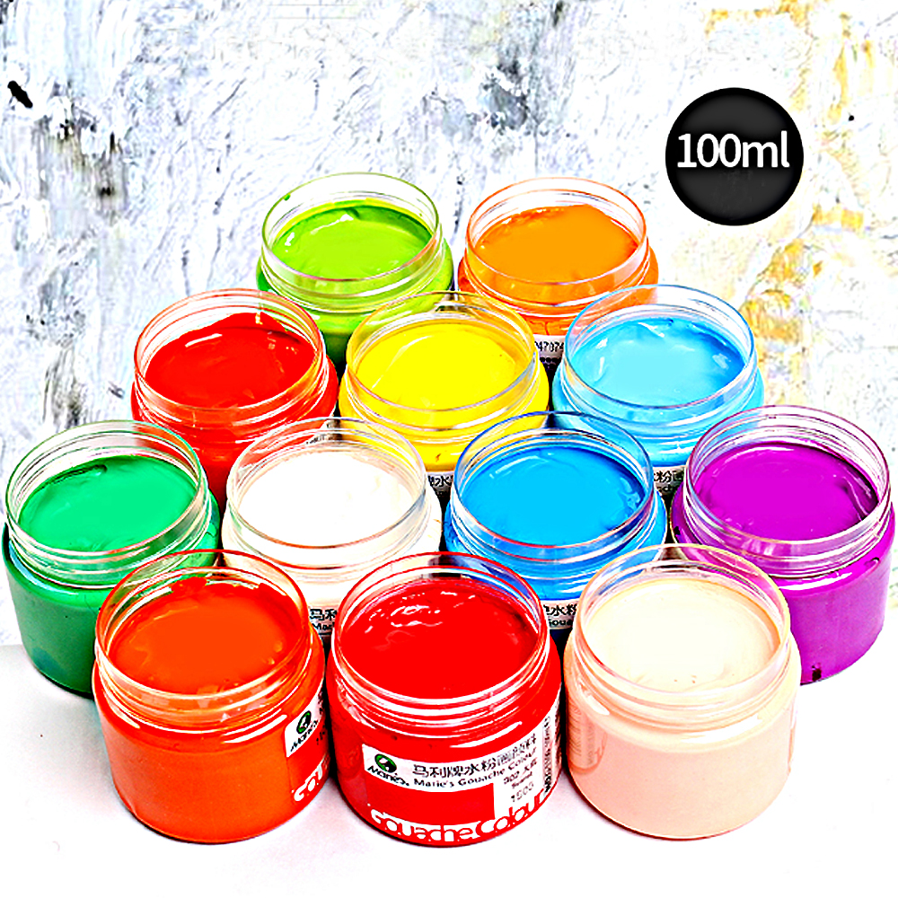 краски для рисования. краска от производителя спб. детские краски оптом. краски гуашь луч "классика" 6цв. краски детские.