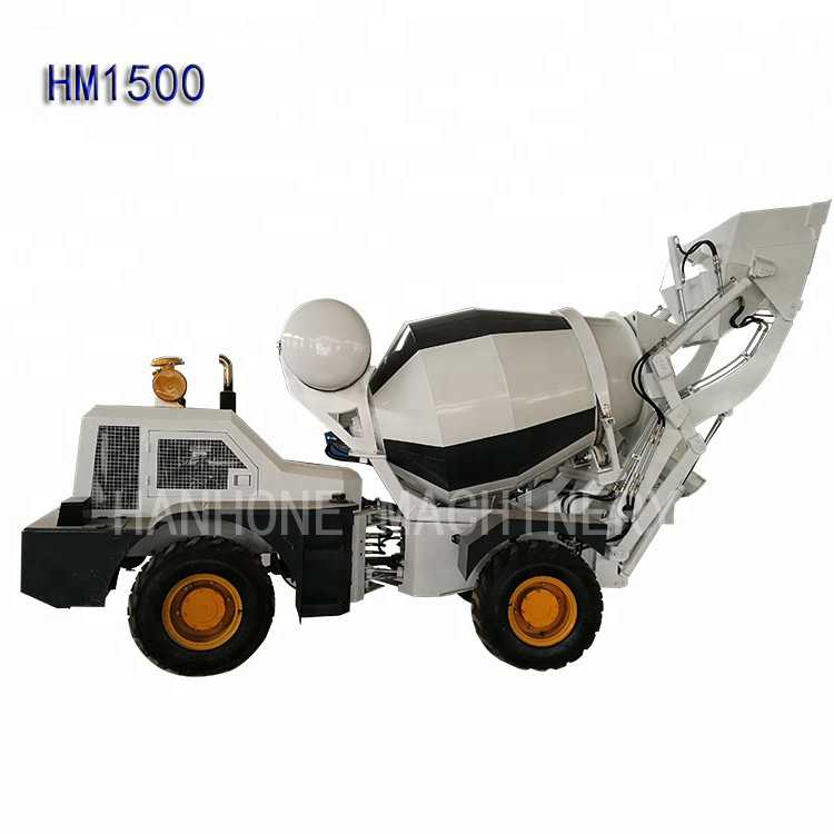 2021 LOW COST SHIPPING TO MEXICO MOBILE SELF LOADING CONCRETE MIXER VEHICLE WITH 1.5M3 CAPACITY