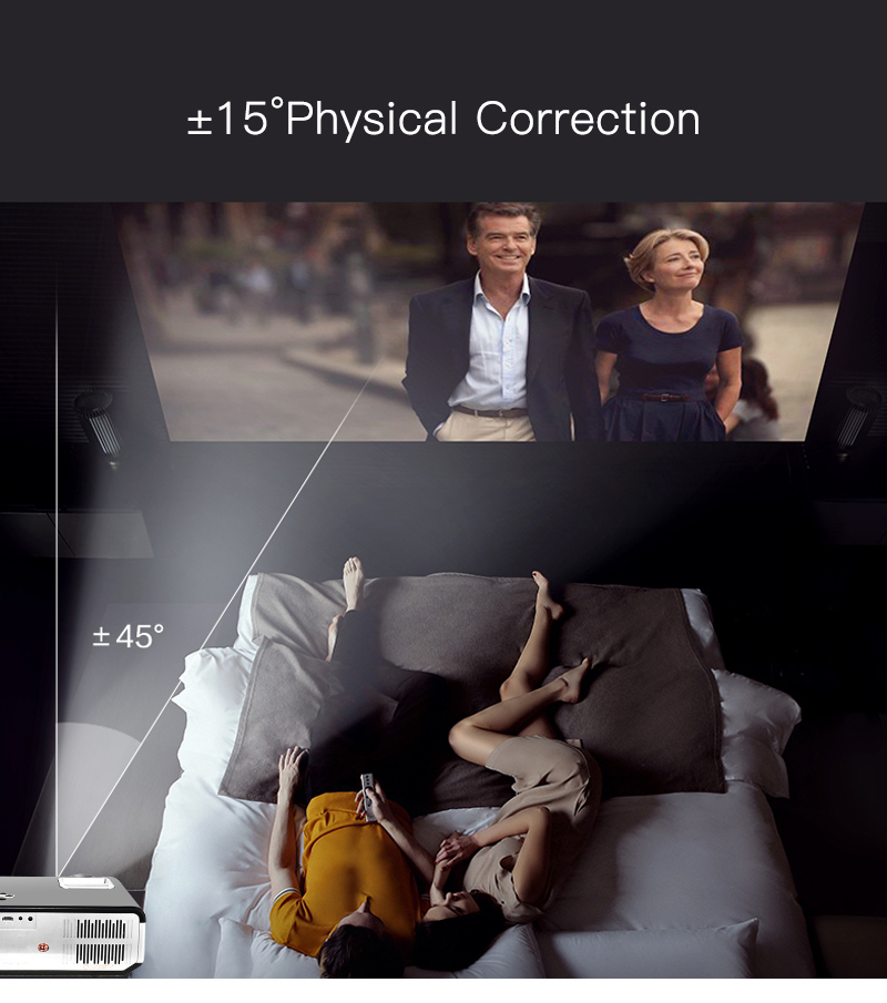 Excellent Quality 1280*800 Beamer Android Home Theater Native Full Hd 1080P Led Smart 4K Projectors