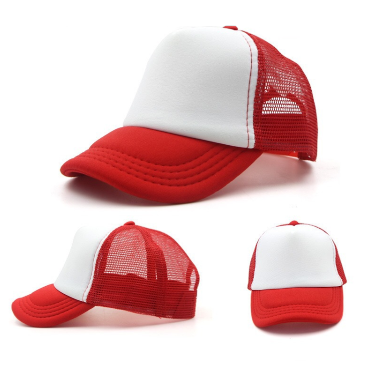 Custom Print 5 Panel Foam Mesh Trucker Cap