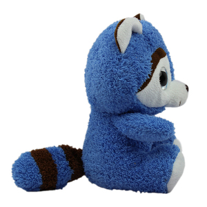 blue raccoon stuffed animal