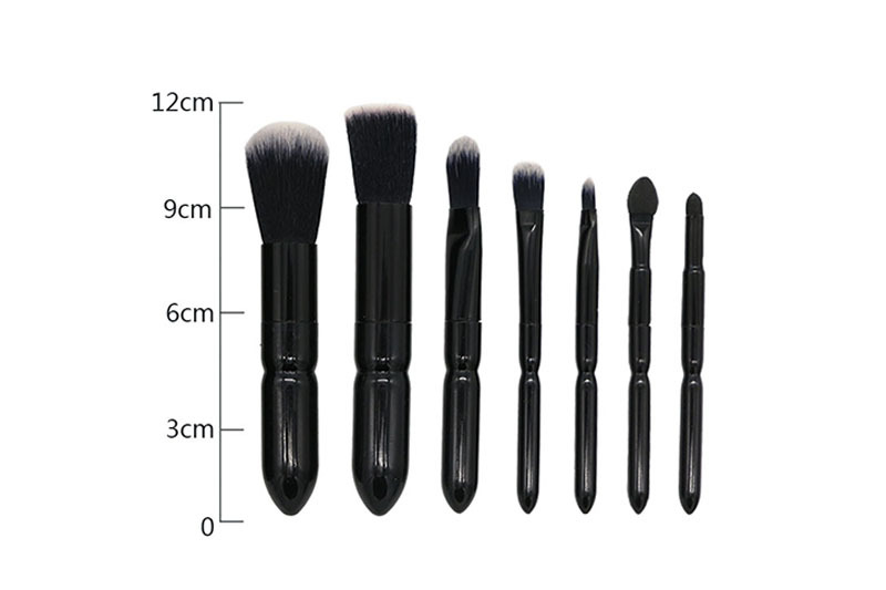 Travel Makeup Brush Set,Gift Makeup Brush Set 7pcs