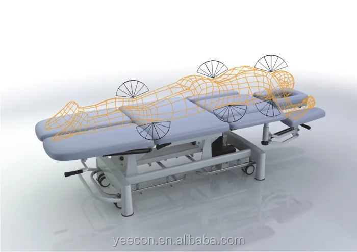 Osteopathic Physiotherapy Electric Osteopathic Treatment Table chiropractic table portable chiroprctic table