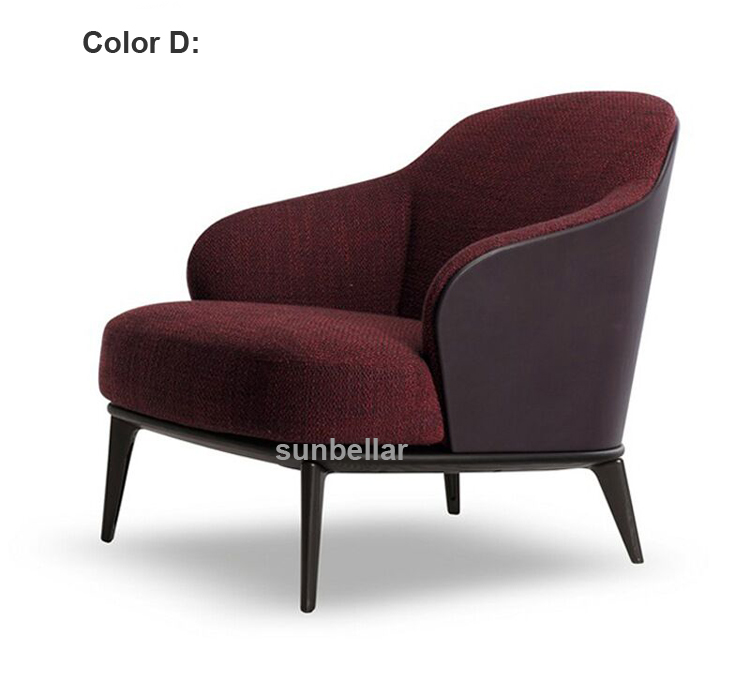 living room lounge chair single sofa chair leather modern designer chair