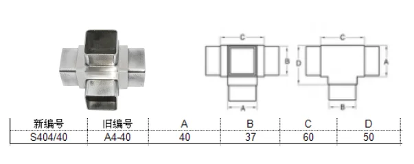 3 Edelstahl-Vierkantrohr-Verbindungsstück 50mm der Weisen-Ellbogen-Fittings-90 des Grad-316