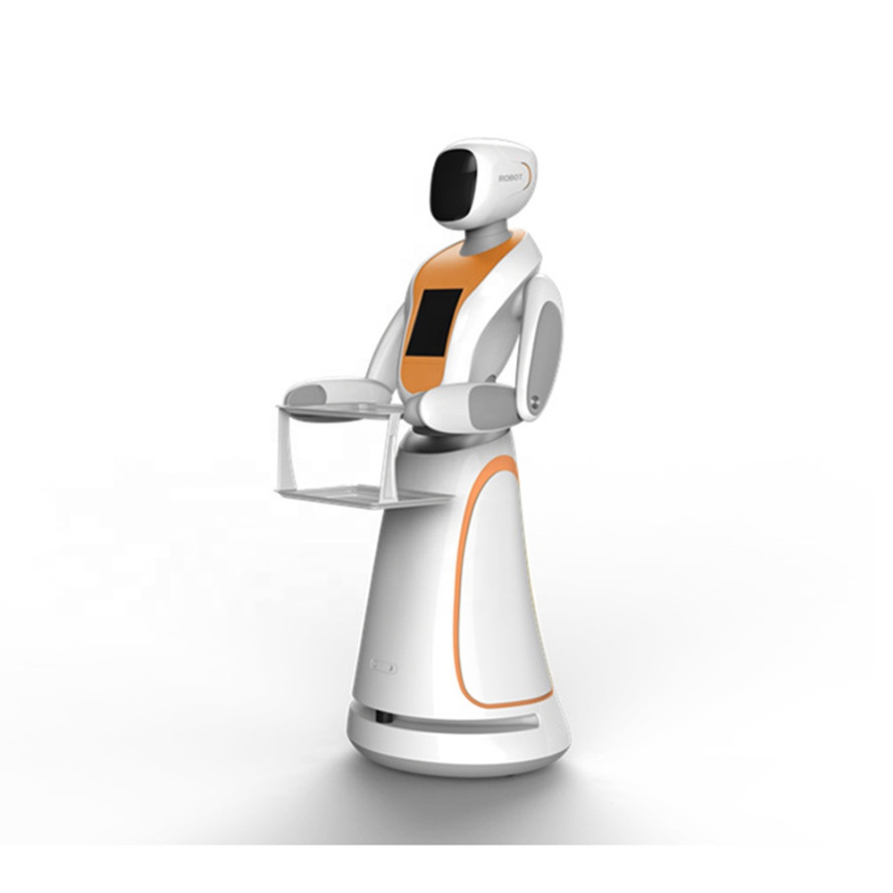 Remote Control Humanoid Talking Robot Toys Automatic Robot Waiter Smart Catering Services Robot