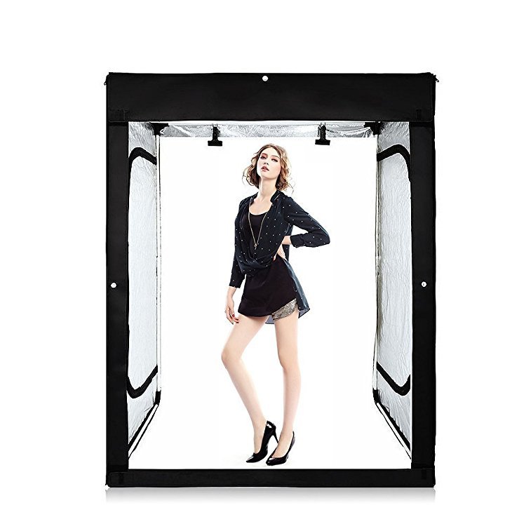 160CM 63" Portable Photography Photo Studio Soft LED Light Box for Photography
