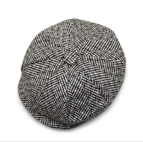 Оптовая продажа, Стильная кепка из плюща и обычная кепка газетчика, индивидуальный дизайн