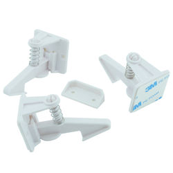 Child safety locks with strong 3M advertise backing & optional screws-child safety cabinet locks