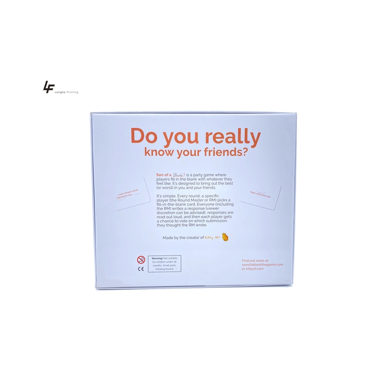 Поддержка производителя, персонализированная настольная игра для пары