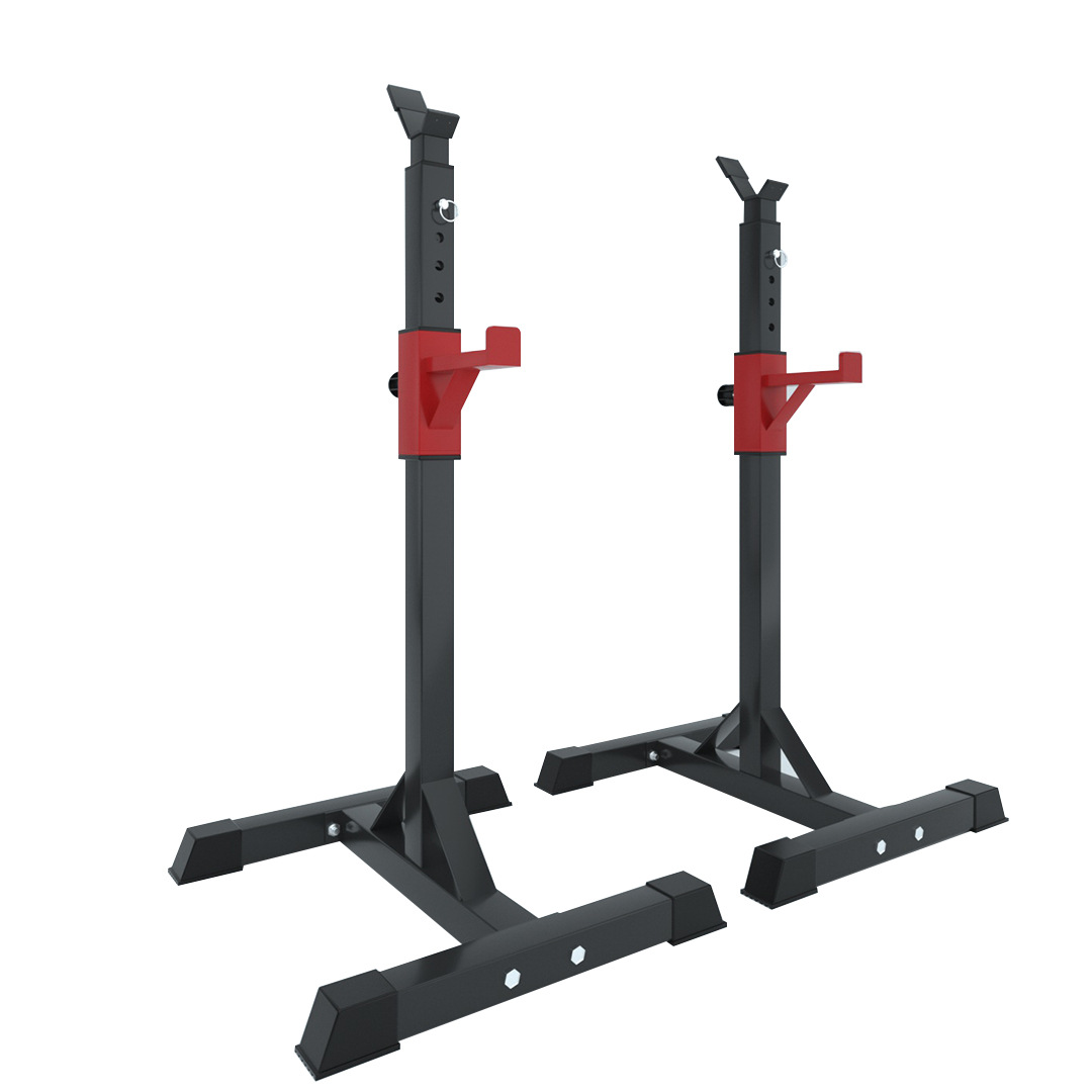 Fitness and shaping, strength training equipment, adjustable training weight Barbell Squat Rack for gym