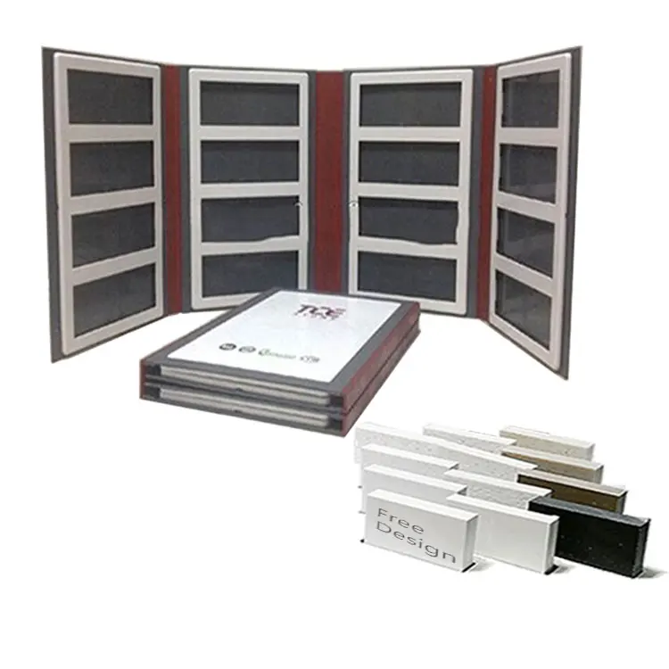 Shelf Marble For Wall Rein Quartz Slid Ceramic Floor Box Stone Tile Display Stand Rack Sample Book