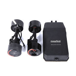 Europäischen/Amerikanischen Lager dropshipping freies shipping Hohe 90mm Dual Bürstenlosen Hub Motor Kit für Elektrische Skateboard