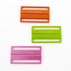 Popular design logo strap adjuster bikini swimwear connectors closure clasp belt custom buckle