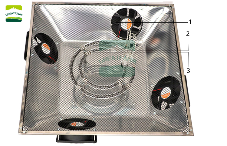 Chick brooder warmer Chick brooding umbrella Duck and goose automatic breeding and heating equipment