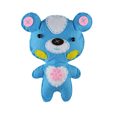 new product ideas diy educational toy for kids bear wool blend