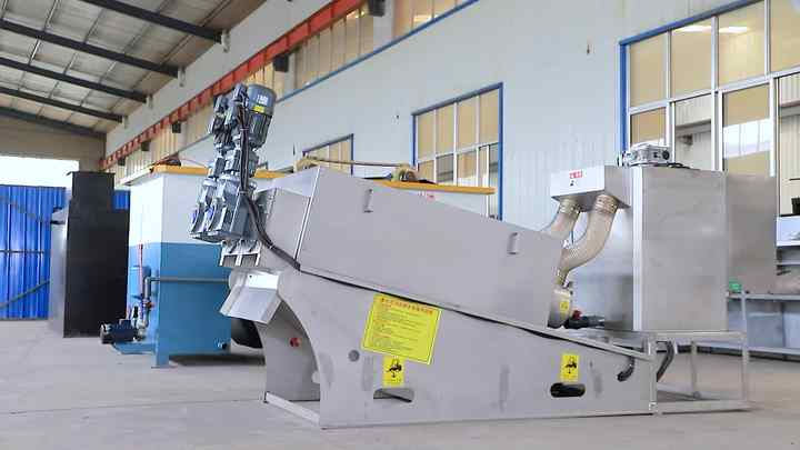 Automatic Operation Sludge Dehydrator Solid Liquid Separator Machine ...
