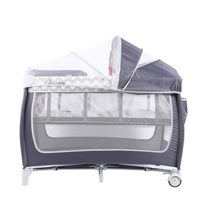 playpen with sunshade