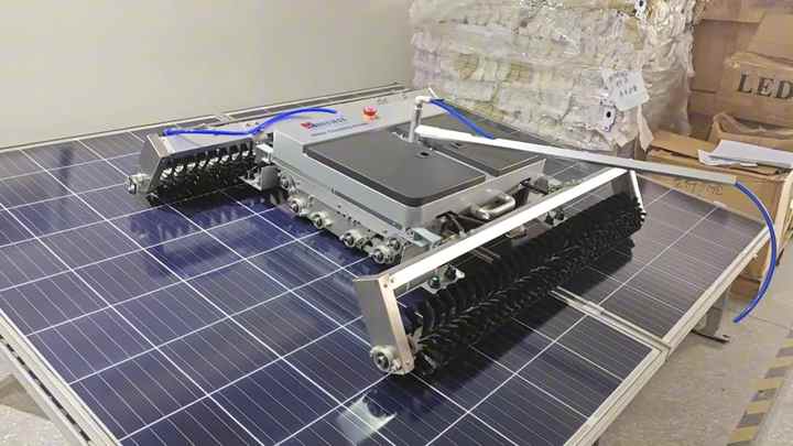 Multifit Solar Panel Cleaning Robot MR-T1 Series Tracking Moving Solar ...