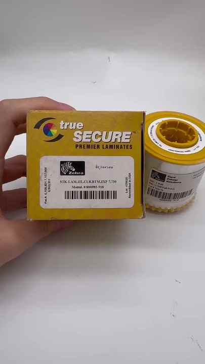 Zebra ZXP Series 7 Bottom Laminate Full Cover Printer Ribbon