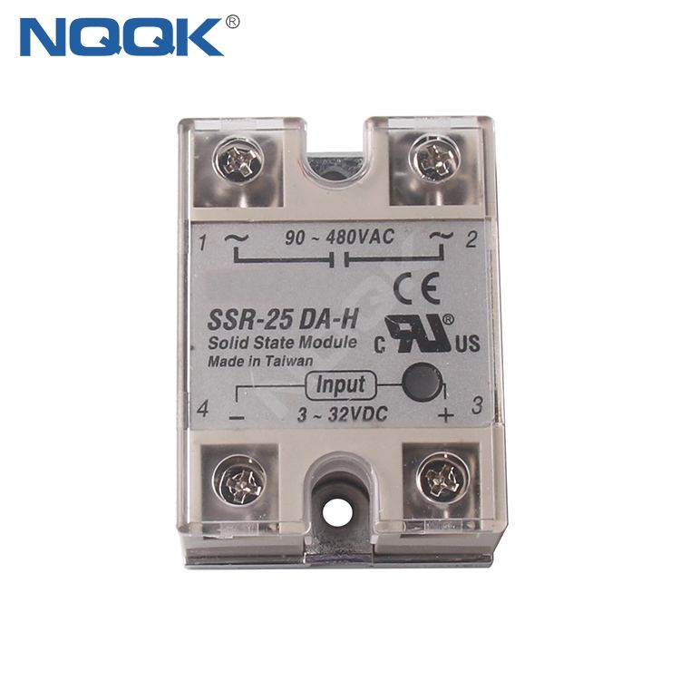 Ssr-25 Da-h 25a 480v Ac Miniature Solid State Relay For Cnc