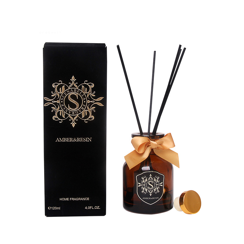 Высокое качество Янтарный Аромат Рид диффузор подарочный набор 120 мл