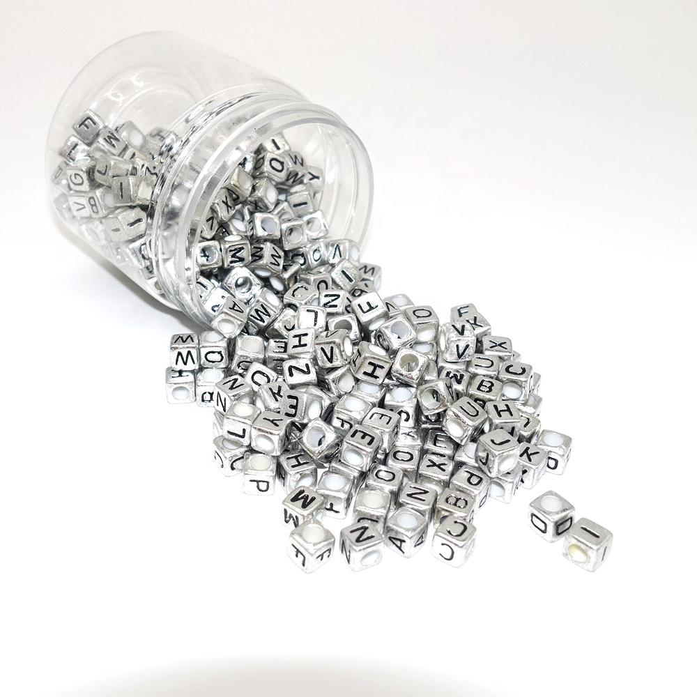 Hole: 8mm Acrylic Silver Plated CCB Large Ring Spacer Beads16mm various pack