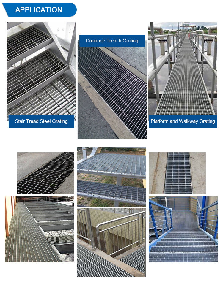 Storm Drain Cover Mesh Galvanized Steel Grating Prices