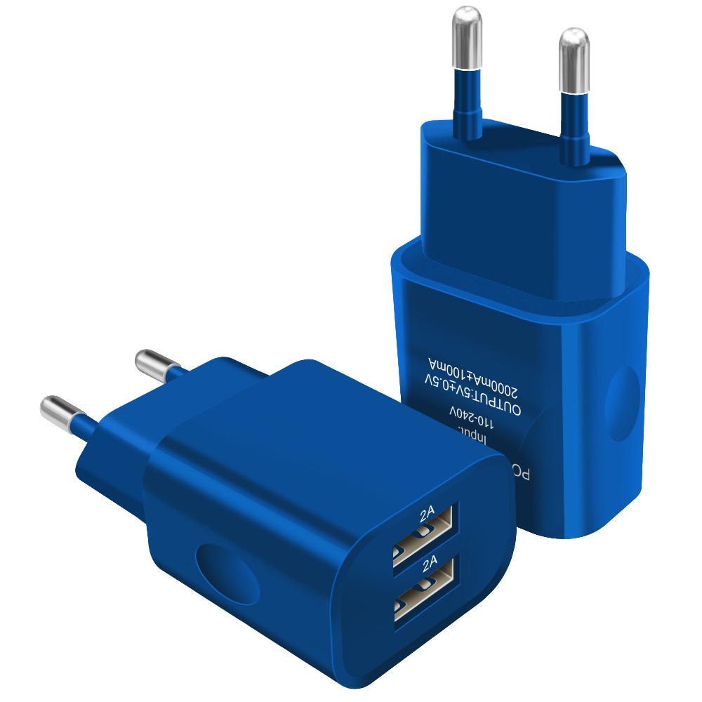 Мобильный телефон с одним двойным портом usb настенное зарядное устройство адаптер США ЕС AU вилка 10 Вт 2A 5 Вт 1A для iphone X 8 7 6 5 plus samsung S8 S9 Note 9